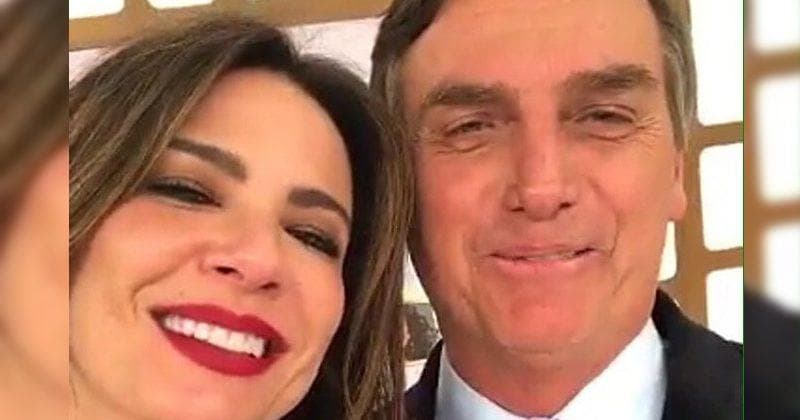 Após "lançar" Bolsonaro, Luciana Gimenez vai à Brasília, se descabela e provoca polêmica com Presidente