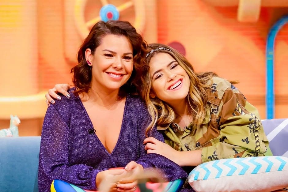 Com Fernanda Souza, Maisa se demonstra ansiosa para a estreia de programa