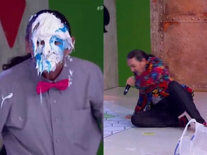 Marquito promove quebra-quebra no Programa do Ratinho, é surpreendido e não aguenta: "Isso é humilhação"