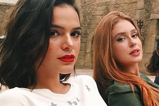 Após Bruna Marquezine revelar não ser sua amiga, Marina Ruy Barbosa se irrita e dispara: "Já chega"