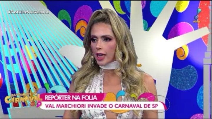 Nadja Pessoa e Caíque Aguiar discutem ao vivo no Bastidores do Carnaval e Val Marchiori e Jojo Toddynho entram na briga
