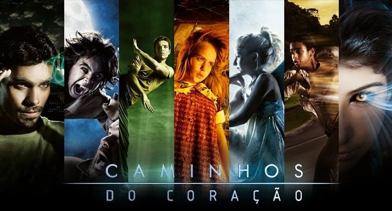 Logo da novela Os Mutantes: Caminhos do Coração (Foto: Divulgação/Record)