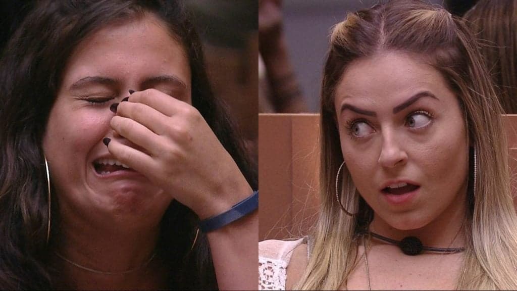 BBB19: Alan beija Paula e Hana, fora da casa, manda recado para o ex