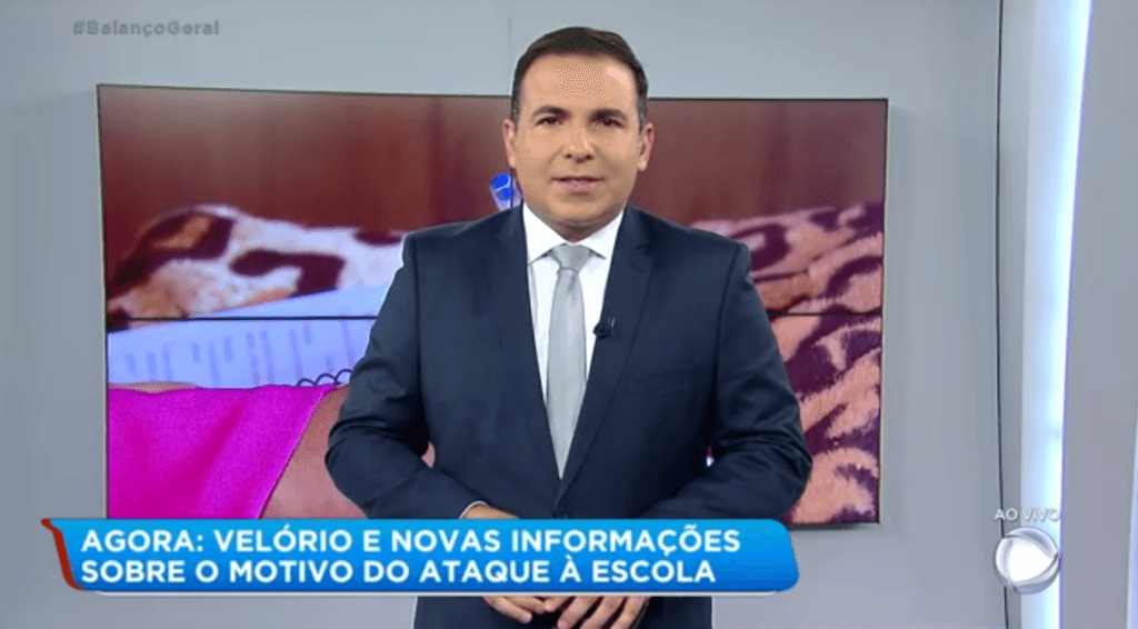 Após atingir a maior audiência da história, Balanço Geral SP cancela fofocas e prioriza massacre em escola