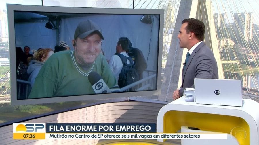 Rodrigo Bocardi manda recado emocionante a Catia Fonseca após atitude com homem que pediu emprego ao vivo na Globo