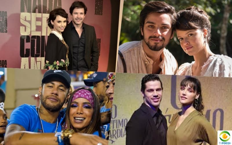 Artistas beijam, são pegos no pulo, negam romance, mas verdade vem à tona