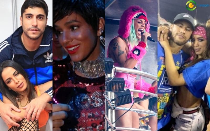 Anitta é apontada como ficante de Neymar, briga com Bruna Marquezine e entra em atrito com Pabllo Vittar
