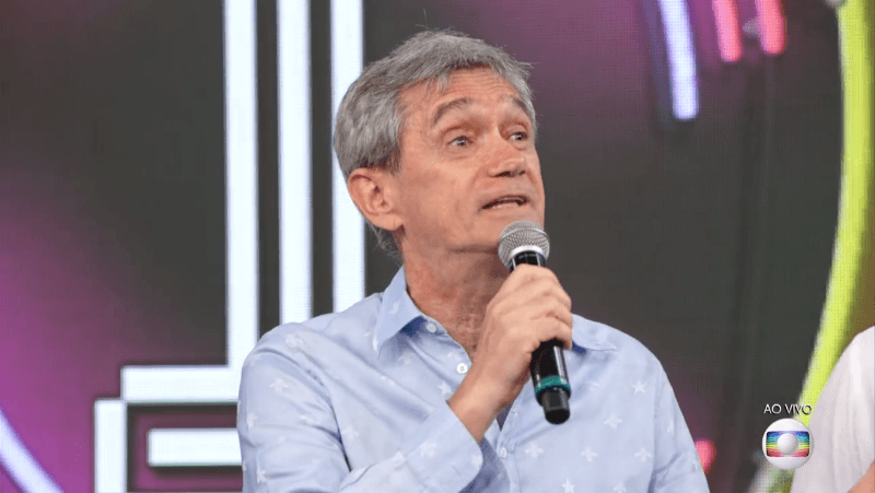 Serginho Groisman faz desabafo sobre o Brasil no Faustão: "Muito conturbado e difícil"
