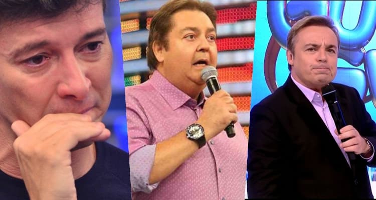 Gugu, Faustão e Rodrigo Faro tentam enganar o público, são desmascarados e se arrependem