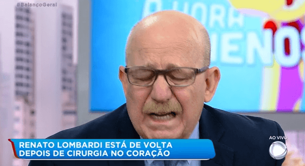 Renato Lombardi ganha festa de aniversário surpresa e tem namorada secreta revelada