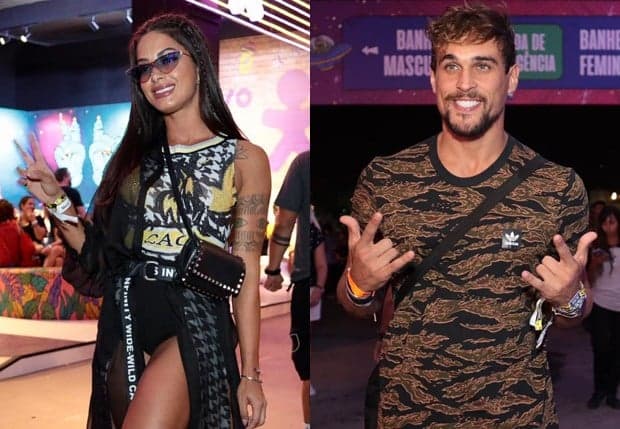 Ex-namorados, Aline Riscado e Felipe Roque se esbarram em mesmo evento e verdade vem à tona