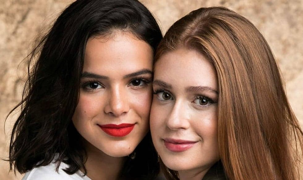 Marina Ruy Barbosa relembra momento ao lado de Bruna Marquezine após desavença e manda recado