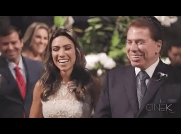Patricia Abravanel celebra 2 anos de casamento e critica casamento fora da igreja "Deus gosta das coisas certinhas" Foto: Reprodução