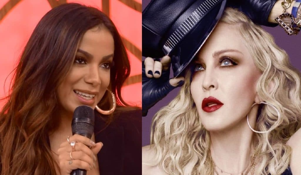 Anitta faz parceria com Madonna e desabafa: 'Emoção inacreditável'