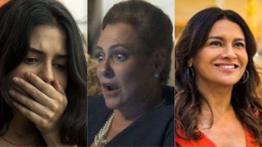 Laila de Órfãos da Terra, Mirtes de O Sétimo Guardião e Janaína de Verão 90 (Foto: Montagem Tv Foco) Laila de Órfãos da Terra, Mirtes de O Sétimo Guardião e Janaína de Verão 90 (Foto: Montagem Tv Foco)
