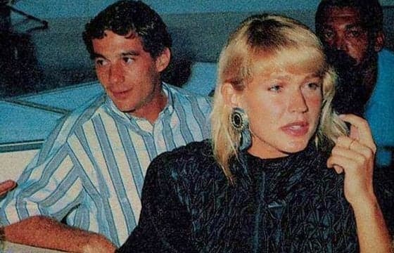 Xuxa e Ayrton Senna (Foto: Reprodução)