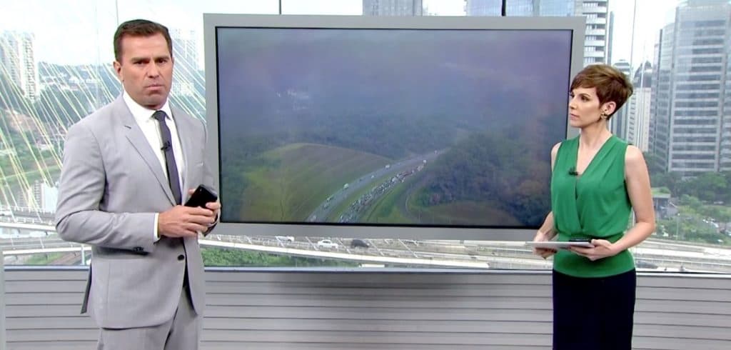 Após desentendimento ao vivo, Rodrigo Bocardi e Gloria Vanique protagonizam outro momento inusitado