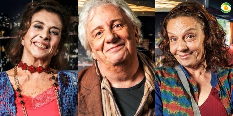 Rosi Campos, Marco Nanini e Betty Faria agitarão núcleo de família barraqueira e desabrigada em A Dona do Pedaço