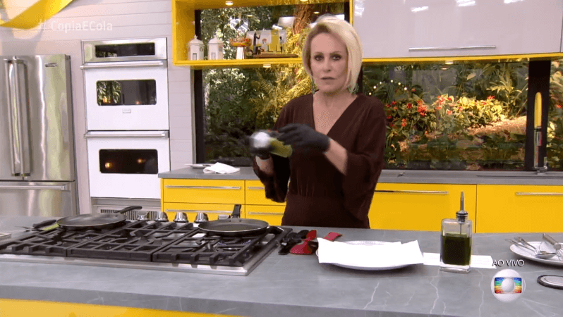 Ana Maria Braga vira piada na Globo após receita dar errado no Mais Você e rebate