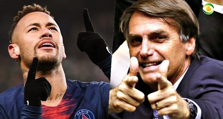 Bolsonaro faz convite irrecusável para Neymar, jogador aceita e público se divide em críticas e elogios