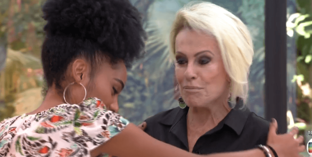 Ana Maria Braga é ameaçada por Gabriela ao vivo na Globo e Louro José entra em desespero