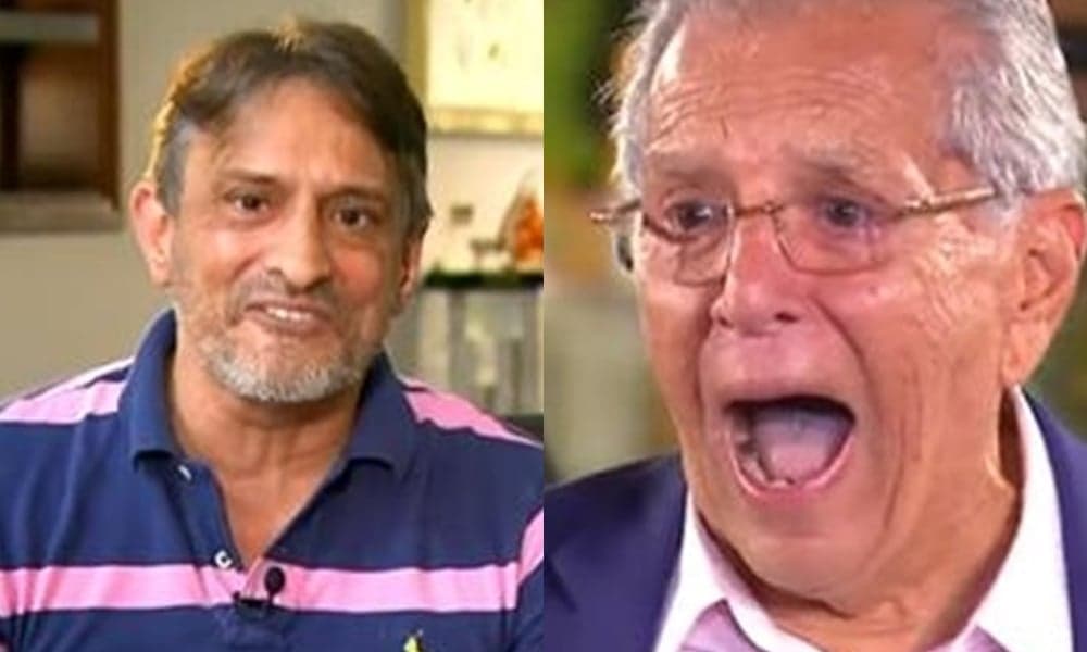 Cansado de situação, Carlos Alberto de Nóbrega ameaça demitir o próprio filho da Praça é Nossa