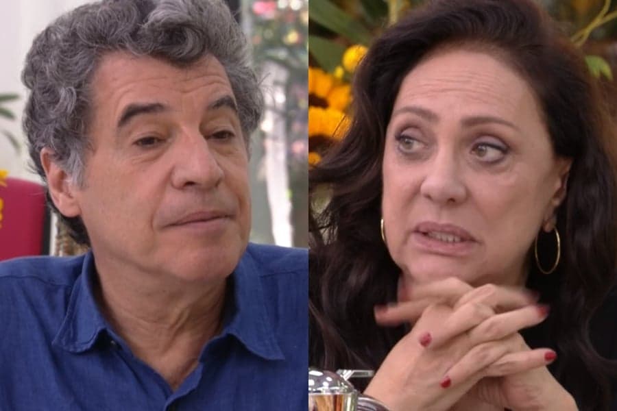 Globo junta Eliane Giardini com Paulo Betti após 22 anos separados e atriz desabafa sobre as namoradas do ex