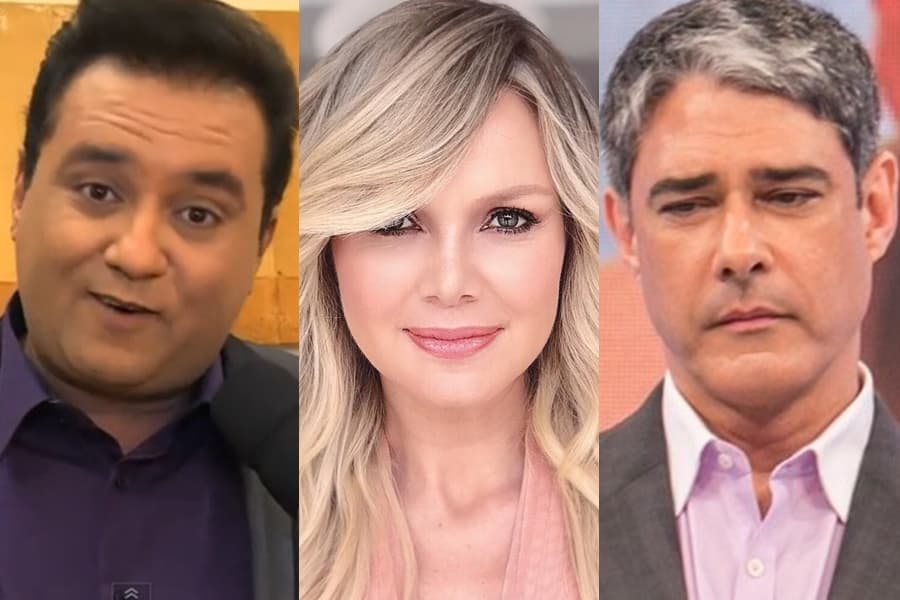 William Bonner rompe com a Globo, Eliana volta para a Record e Geraldo Luís vai para o SBT, revela sensitiva