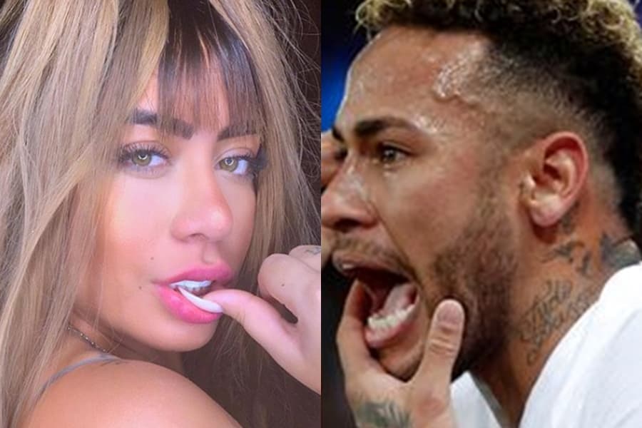 Famoso é ameaçado por Neymar e surge aos beijos com a irmã do jogador; confira os flagras