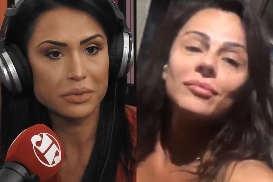 Viviane Araújo não se controla, manda indireta para Gracyanne Barbosa e xinga: "vai pra casa do caralh*"
