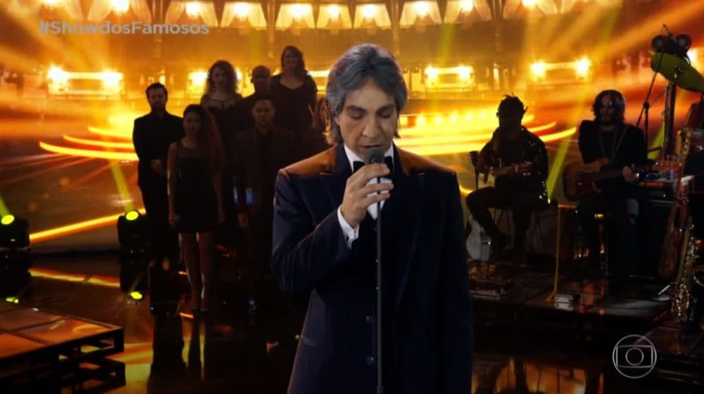 Di Ferreiro perde completamente a visão durante apresentação no Show dos Famosos no Domingão do Faustão e preocupa seguidores: "tá me dando medo"