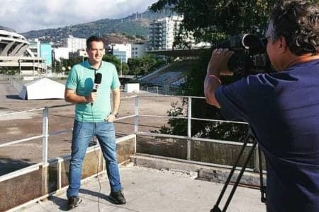 Edson Viana é um dos jornalistas contratados da Globo (Foto: Divulgação) Edson Viana é um dos jornalistas contratados da Globo (Foto: Divulgação)