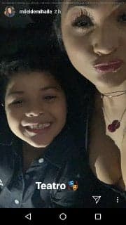 Mileide Mihaile com o pequeno Yhudy (Foto: Reprodução/Instagram) Mileide Mihaile com o pequeno Yhudy (Foto: Reprodução/Instagram)