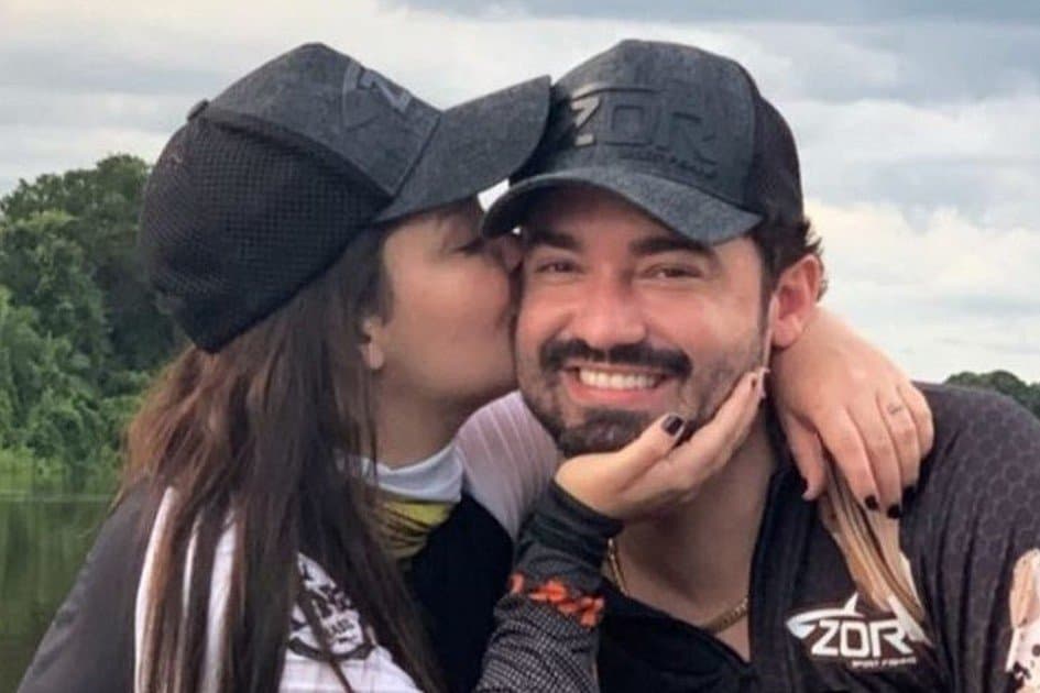 Fernando Zor e Maiara sofrem com distância e artistas usam chamada de vídeo: "Maridinho"