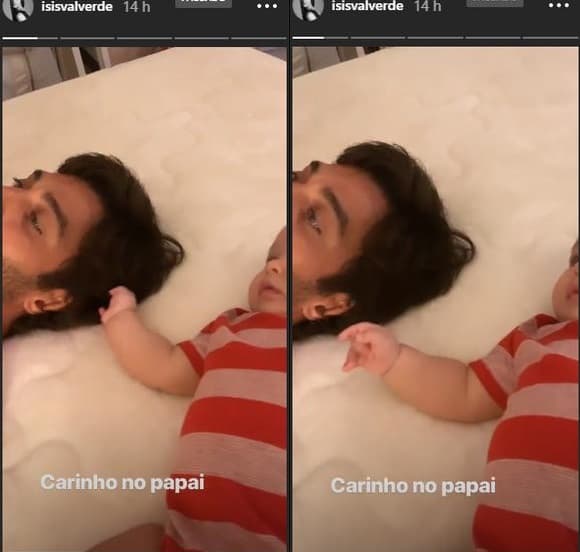 André Resende e Rael na rede social de Isis Valverde (Foto: Reprodução/ Instagram) André Resende e Rael na rede social de Isis Valverde (Foto: Reprodução/ Instagram)