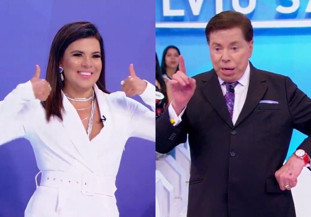Silvio Santos dá puxão de orelha em Mara Maravilha no SBT: "Quer aparecer mais do que os outros"