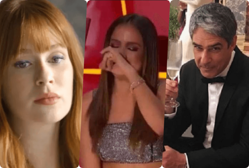 Na Boca do Povo: William Bonner sai do JN, Marina Ruy Barbosa se encontra com Débora Nascimento e Anitta falida