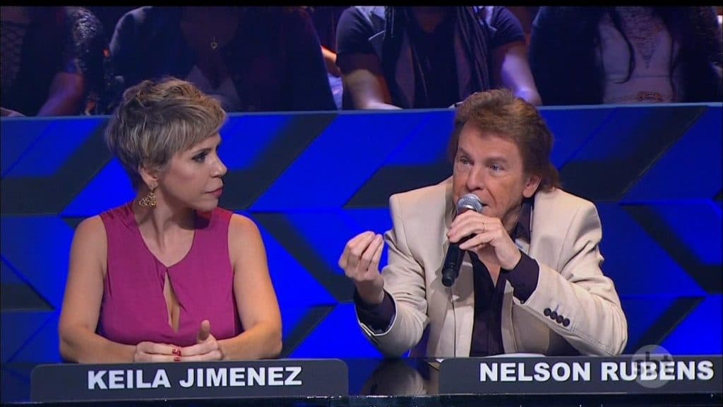 Nelson Rubens mente na cara dura no Troféu Imprensa, assusta jurada com declaração e vira chacota