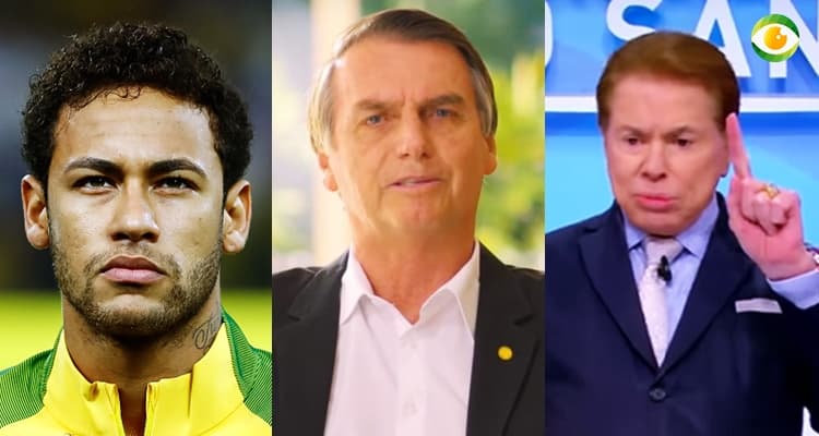 Público acusa Neymar e Silvio Santos de jogarem fama e reputação na lama após apoiarem Bolsonaro