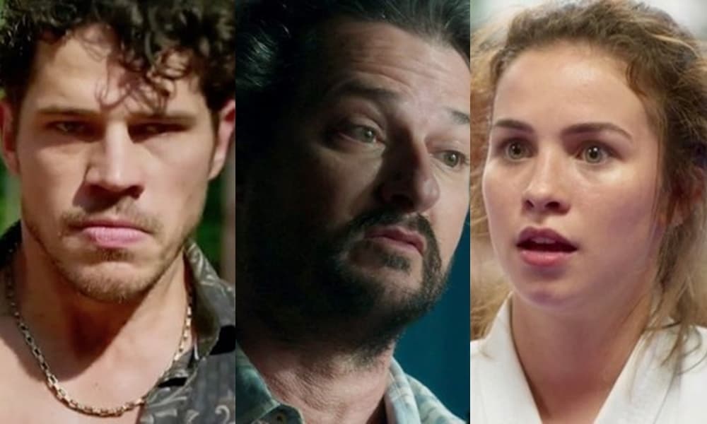 O Sétimo Guardião: Júnior impede ação de Gabriel, Nicolau agride Bebeto e Diana é flagrada com Walid e o pior acontece