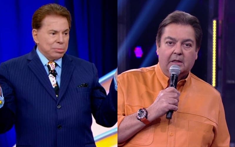 Silvio Santos se revolta com salário de Faustão, ataca o apresentador e dispara: "mentiroso"
