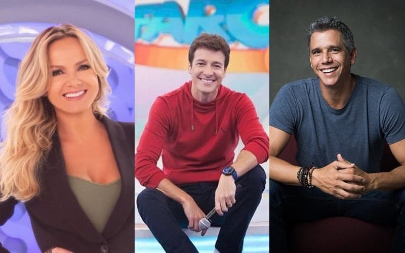 Eliana, Rodrigo Faro e Márcio Garcia são humilhados em emissoras, dão a volta por cima e ganham salário milionário