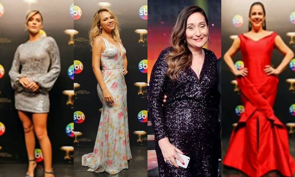 Eliana tem look 'triturado' e acaba eleita a mais mal vestida do Troféu Imprensa 2019; confira os looks
