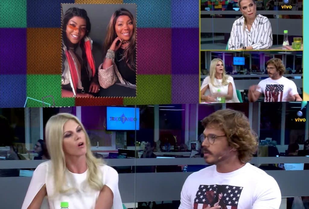 Barraco e bate-boca de Val Marchiori com apresentador na RedeTV! ao vivo explode e clima fica tenso; assista