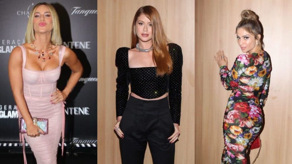 Em evento, Giovanna Ewbank evita Marina Ruy Barbosa e Grazi Massafera se nega a tirar foto: "Não Posso"