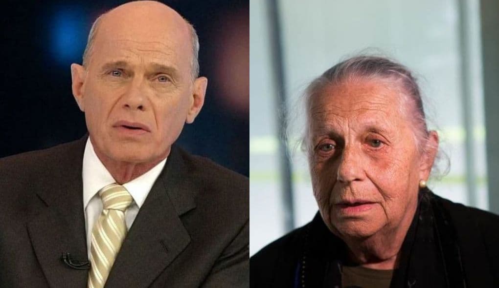 Mãe de Ricardo Boechat participa de programa, fala sobre morte do filho e deixa apresentador aos prantos