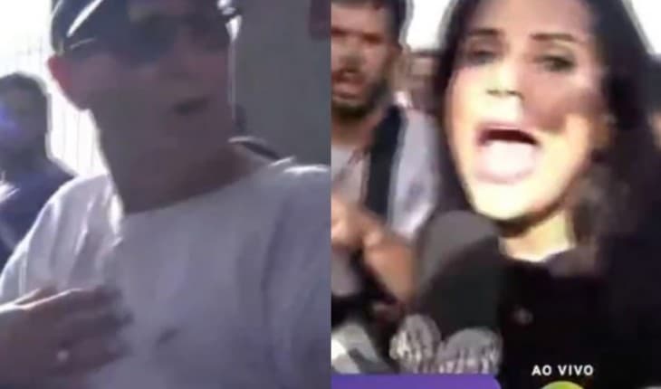 Cai na rede verdade sobre homem que roubou repórter do SBT em velório de Gabriel Diniz