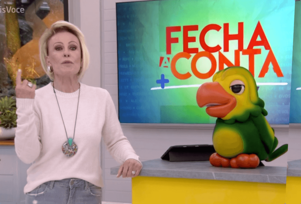 Ana Maria Braga fica chocada com roupa de repórter ao vivo, não perdoa e discussão toma conta: "Assim fico sem graça"