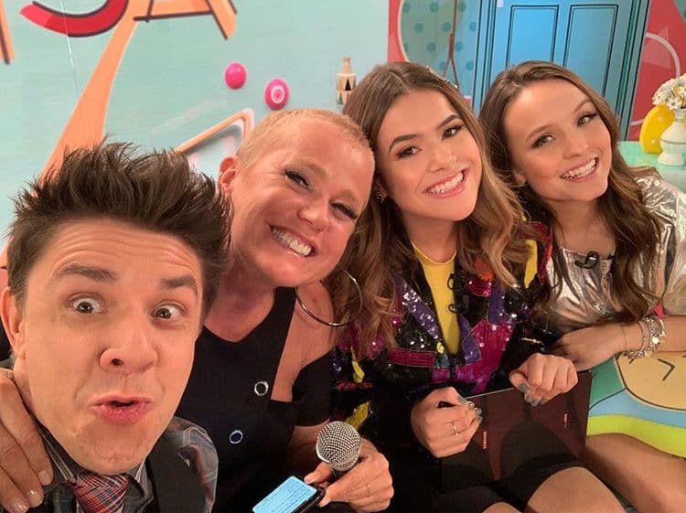 SBT esconde Xuxa da Record nas chamadas do Programa da Maisa (Reprodução: SBT)