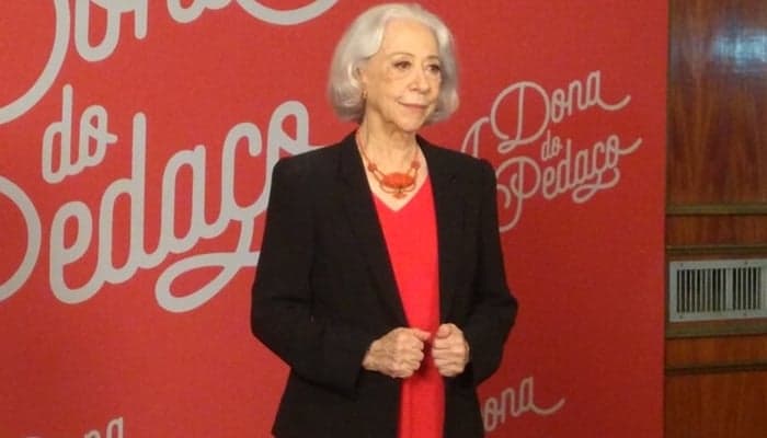 Fernanda Montenegro enfrenta problema em festa de novela e fica restrita